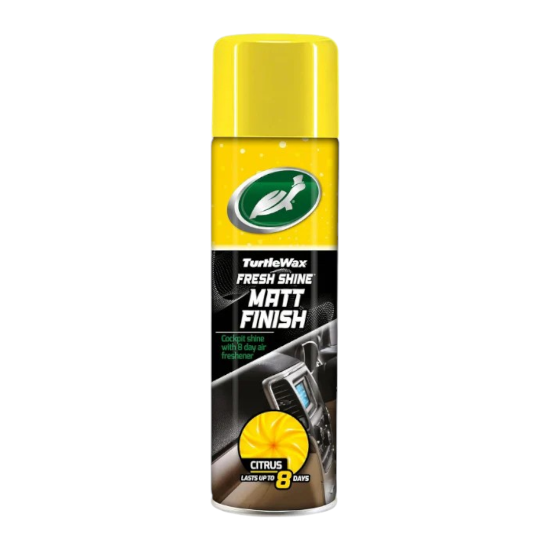 Turtle Fresh Shine Matt Finish Cockpit Spray Citrus 500ml