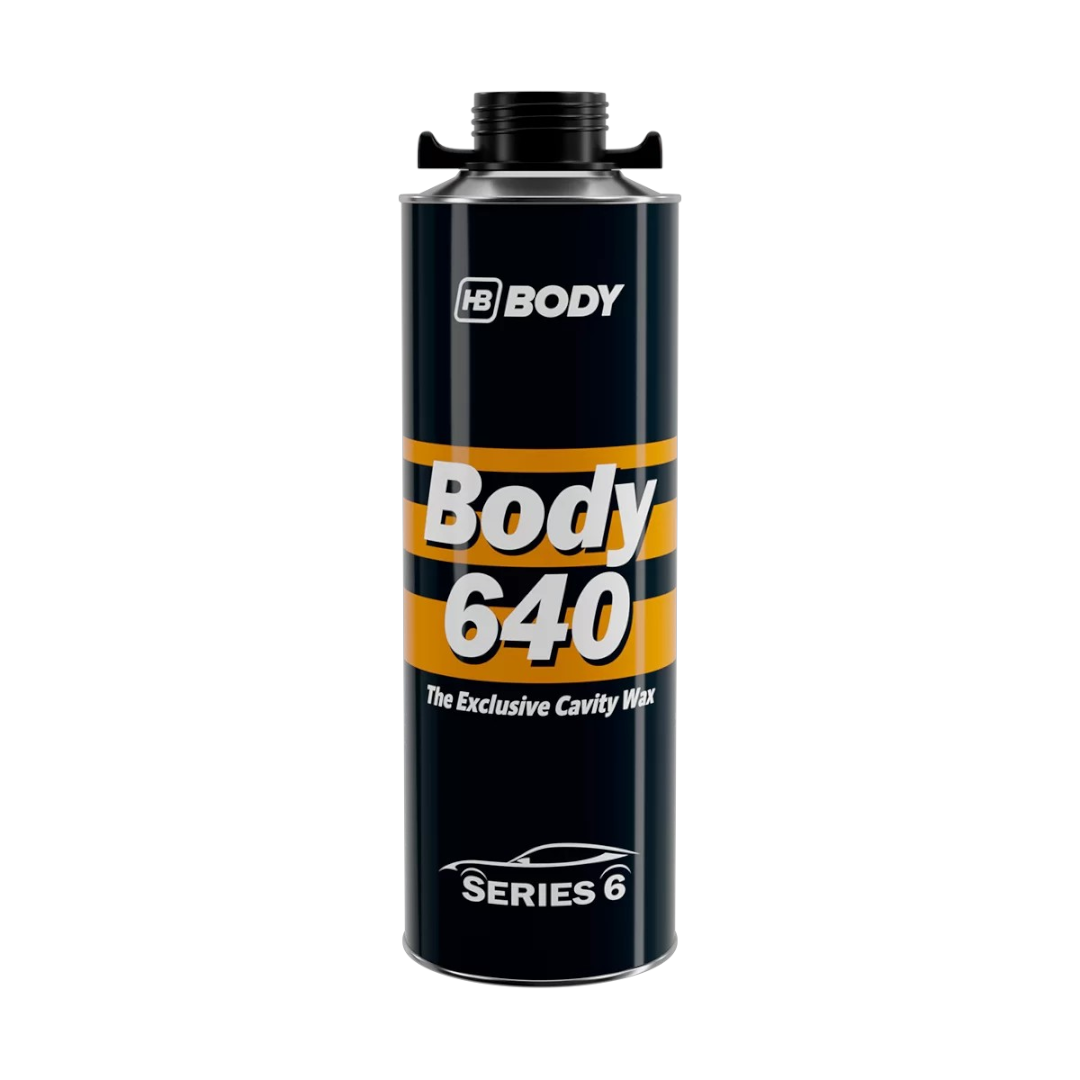 HB BODY 640 CAVITY WAX DARK BROWN 1L