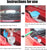 Step-by-step instructions for using a car water spray system with images of the process.