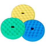 3M Perfect-It Foam Polishing Pad, Blue, Convoluted, 216 mm, (50708)