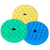 3M Perfect-It Foam Polishing Pad, Yellow, Convoluted, 216 mm, (50875)