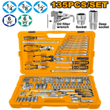 INGCO 135 Pcs Combination Tools Set