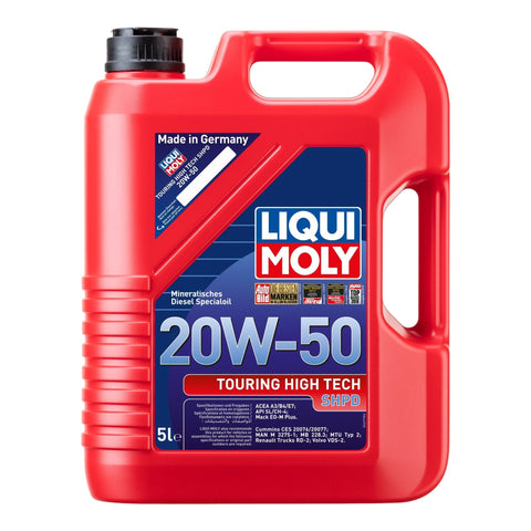 Liqui Moly Touring High Tech- SHPD 20W-50 (5 Liter) - Autohub Pakistan