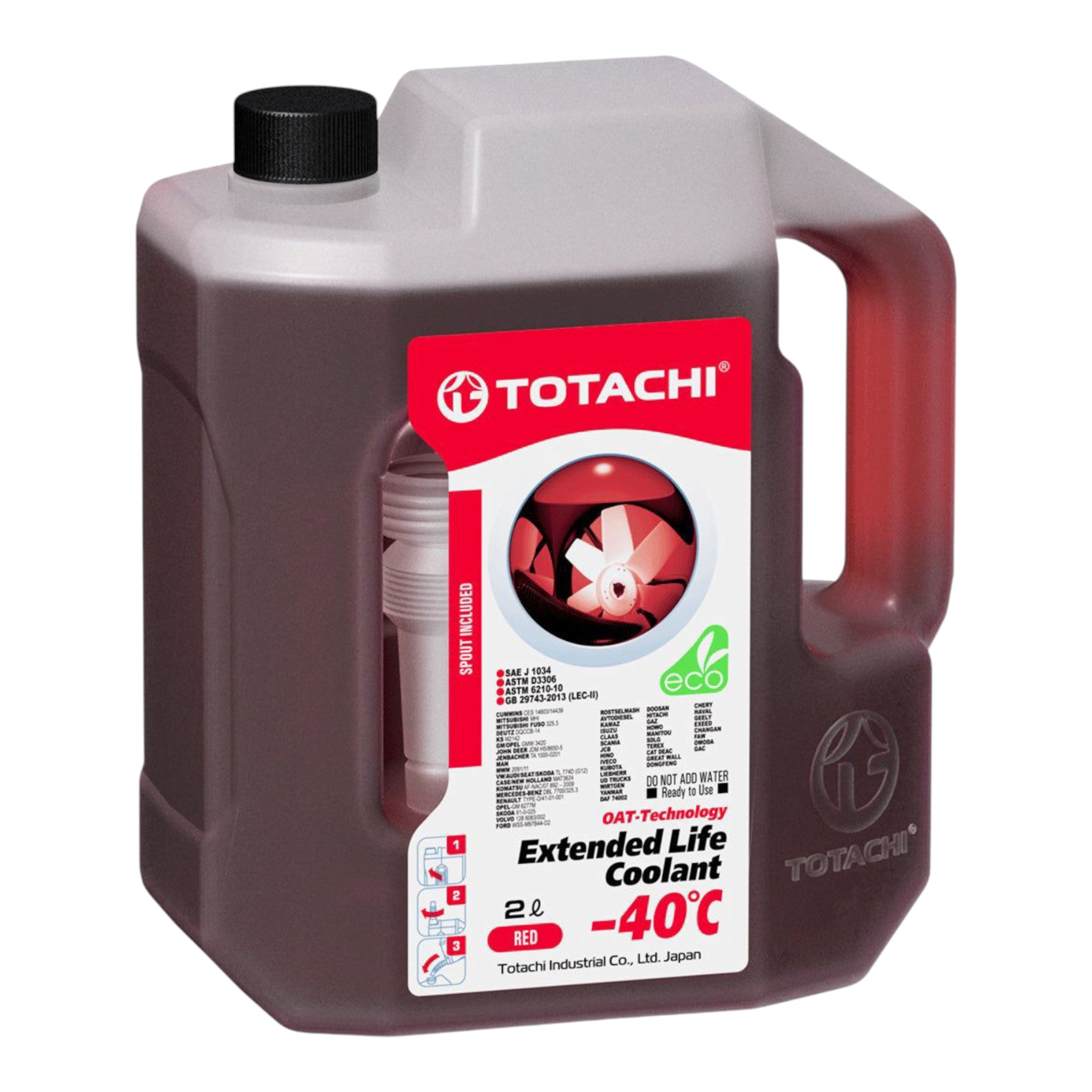 Totachi Coolant Red 2L