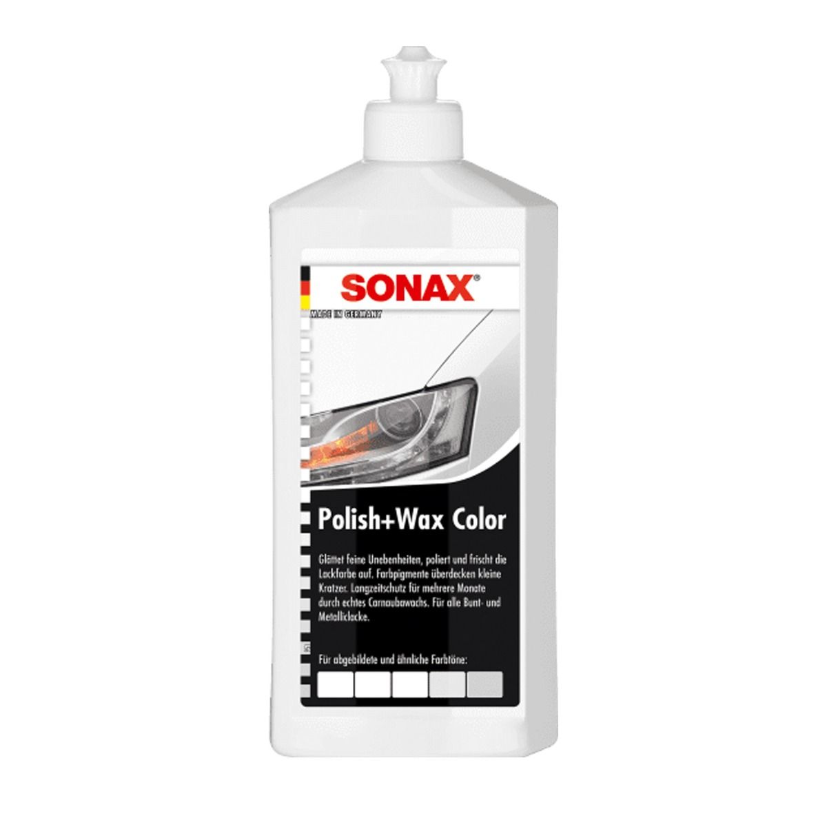 SONAX Polish & Wax Color NanoPro White (500ML)