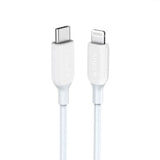 Anker PowerLine III USB-C To Lightning White 6ft