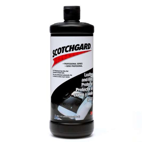 3M Scotchgard Leather & Vinyl Protector 1 Quart Professional Leather Conditioner