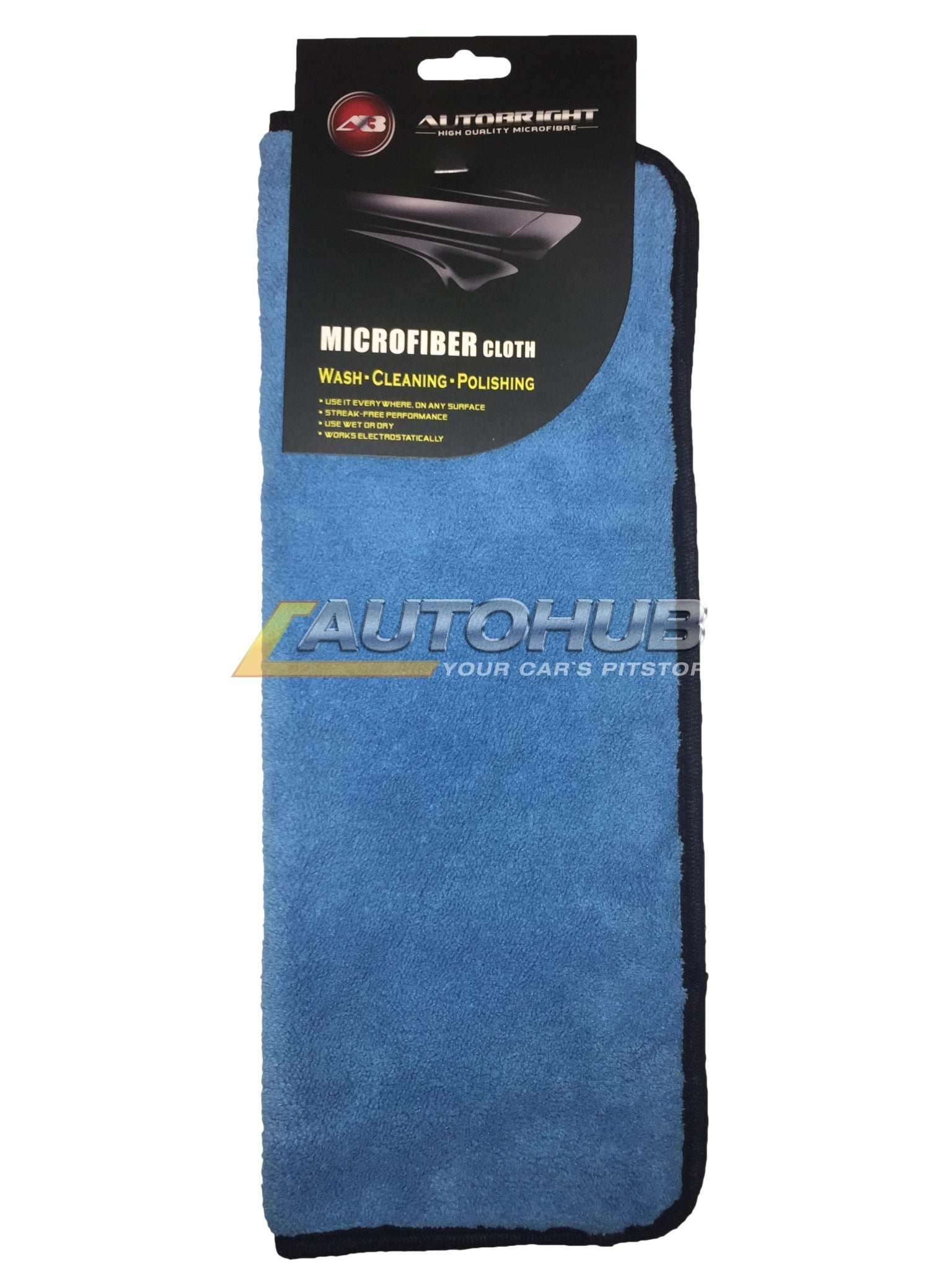 Auto Bright Microfiber Cloth (30*40) Blue