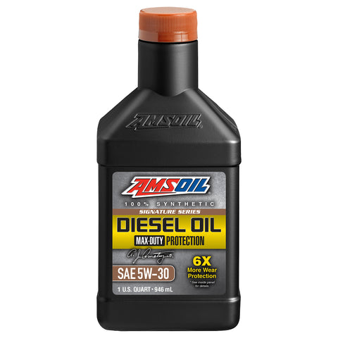 AMSOIL Signature Max Duty Synthetic Diesel Oil 5W-30 (946ml)