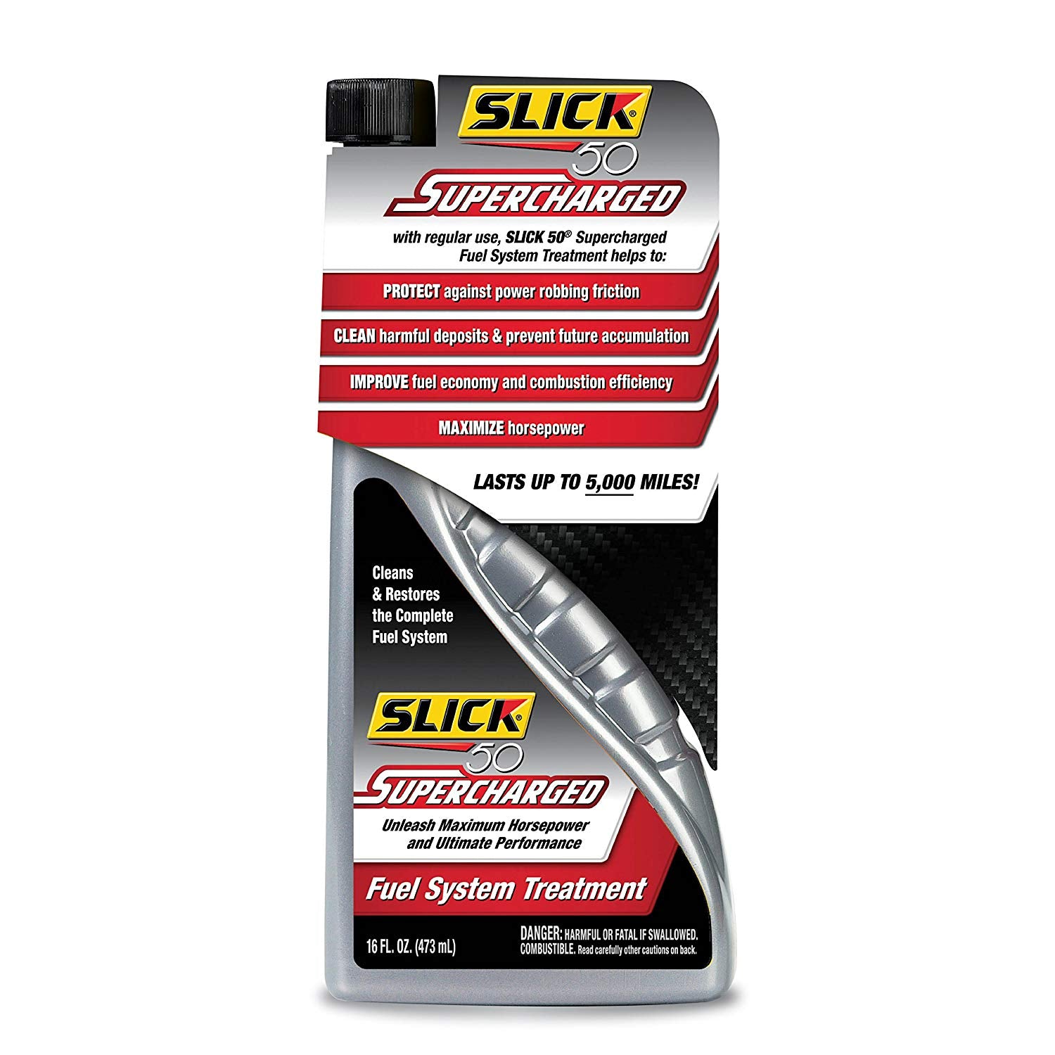 SLICK 50 Super Charged Fuel System Treatment 473 ml