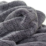 MJJC Plush Coral Fleece Drying Towel (1,000gsm, 60cm x 90cm)