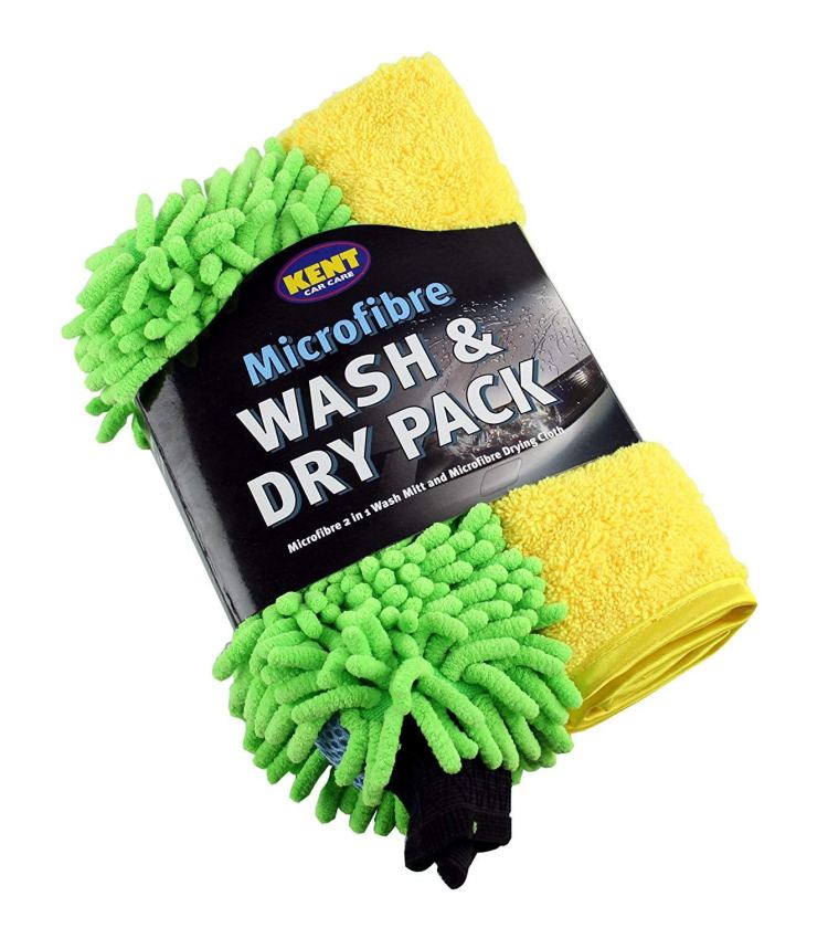 Kent Microfibre Wash & Dry Pack