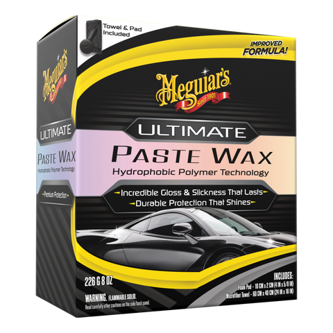 Meguiar’s Ultimate Paste Wax G210608 226g Premium Synthetic Paste Wax