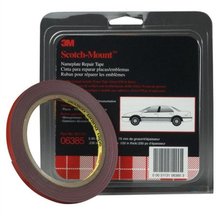 3M Double Sided Tape Gray for Nameplate.