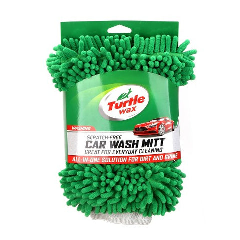 Turtle Microfiber Wash Mitt 2 In 1 - Autohub Pakistan