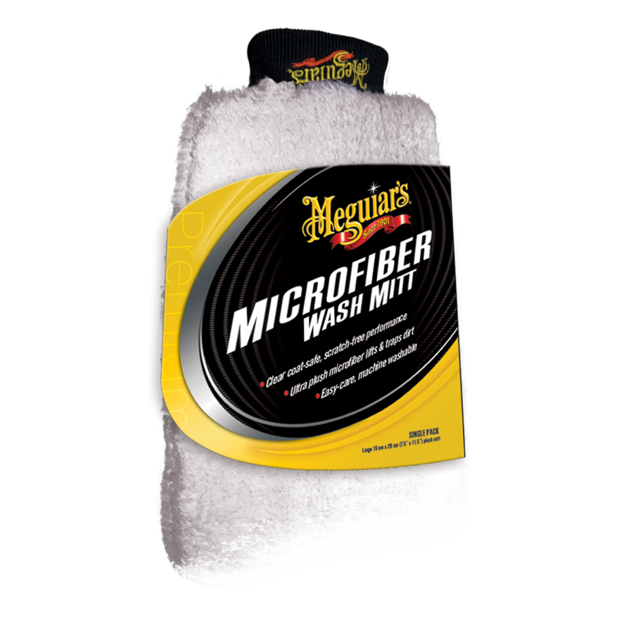 MEGUIAR'S MICROFIBRE WASH MITT