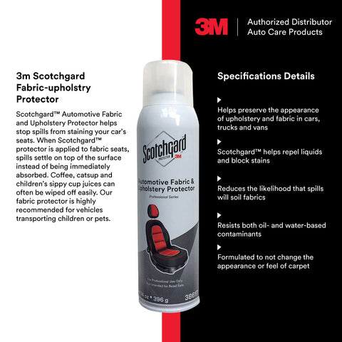 3M Scotchguard Automotive Fabric and Upholstery Protector