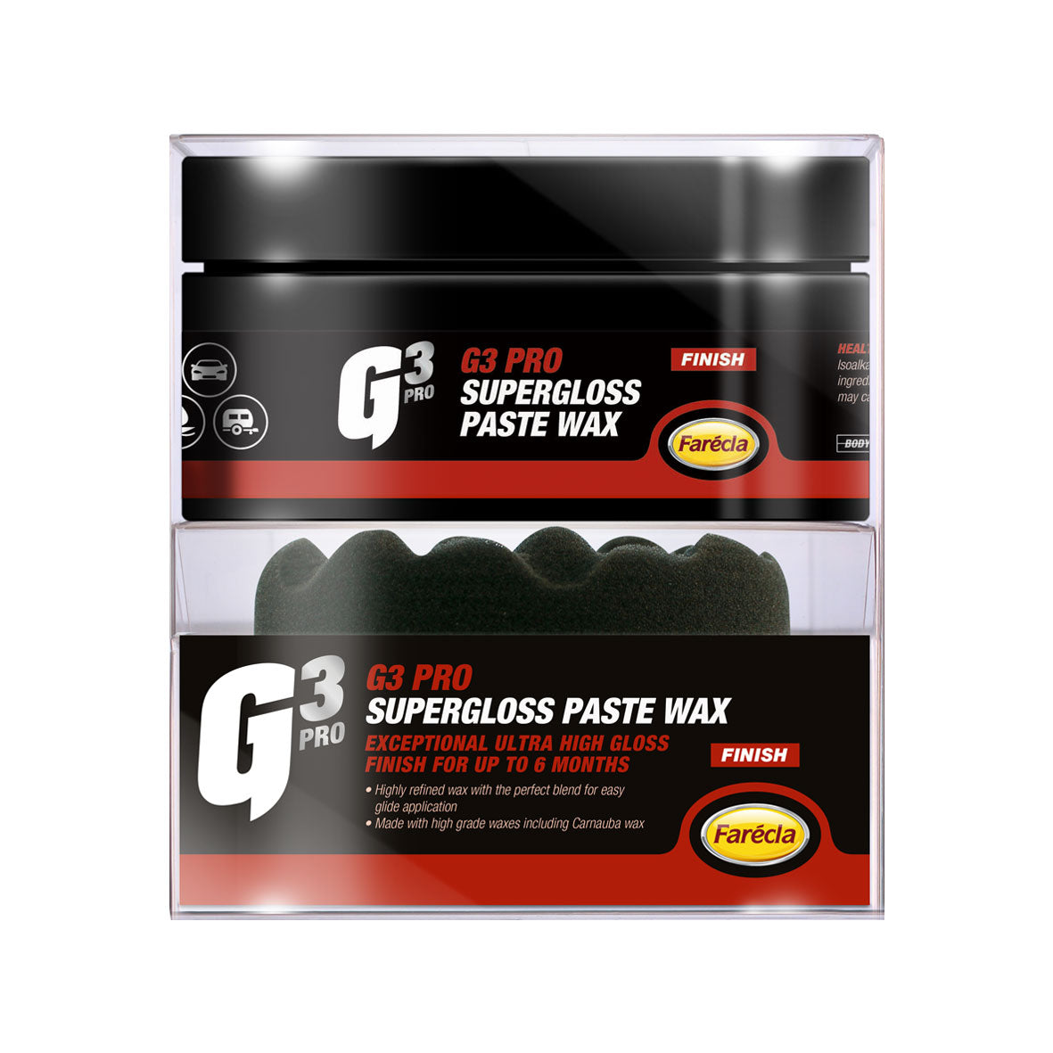 Farecla G3 Pro Super Gloss Paste Wax