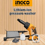 INGCO Lithium-Ion Wireless Pressure Washer