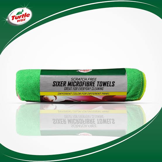 Turtle 6 pcs Microfiber Towel pack