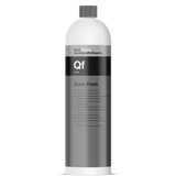 A bottle of Koch Chemie Quick Finish car care product.