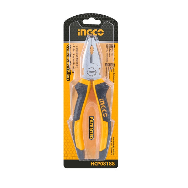 INGCO Combination pliers 8 Inch